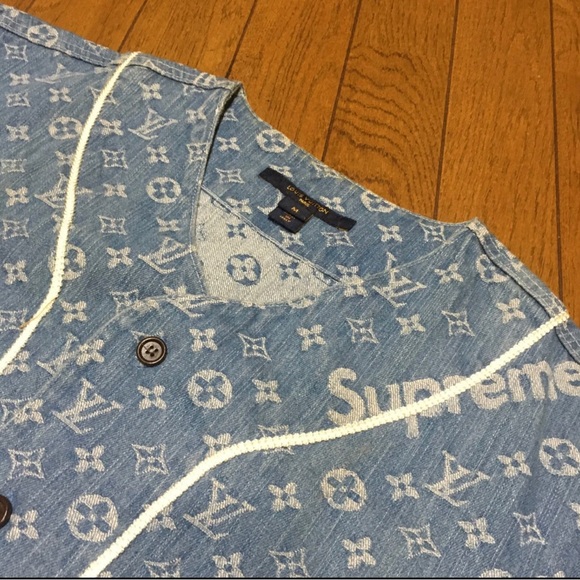 Louis V supreme baseball jersey (reserved) - Picture 2 of 7
